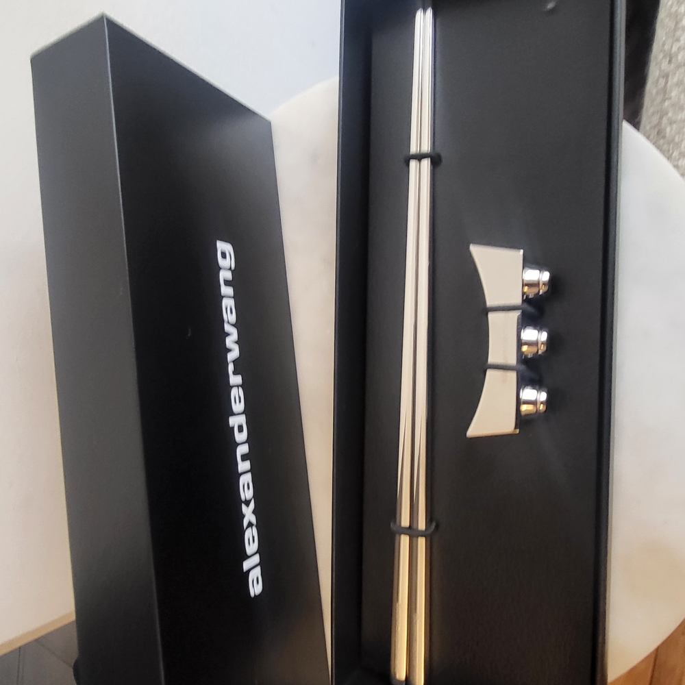 Alexander Wang Silver Chopsticks Set Brand New